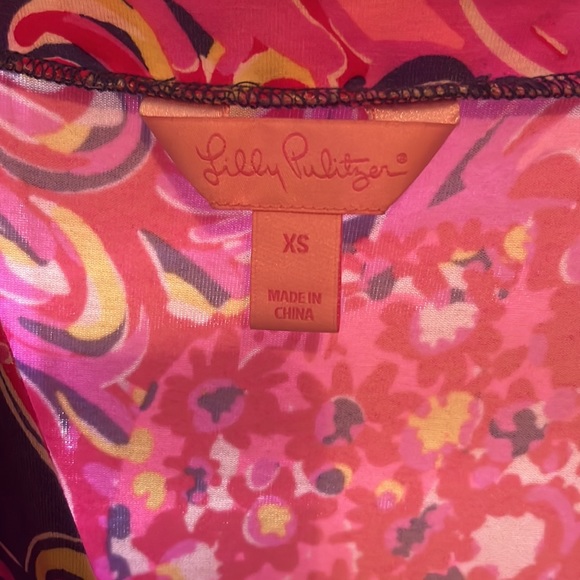 Lilly Pulitzer Wrap Romper Size XS - Picture 3 of 4
